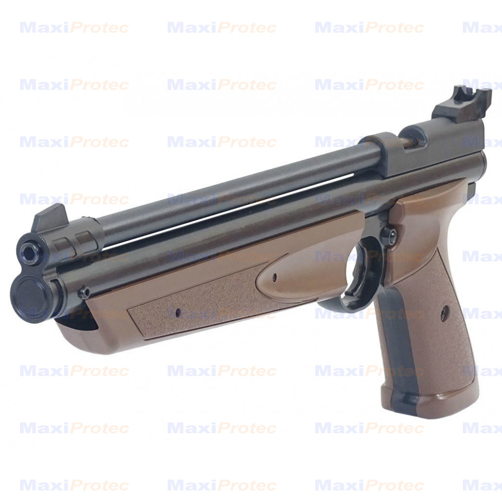 Pistolet 4.5mm (Plomb) POMPE AMERICAN CLASSIC P1377 AIR COMPRIME BROWN  CROSMAN