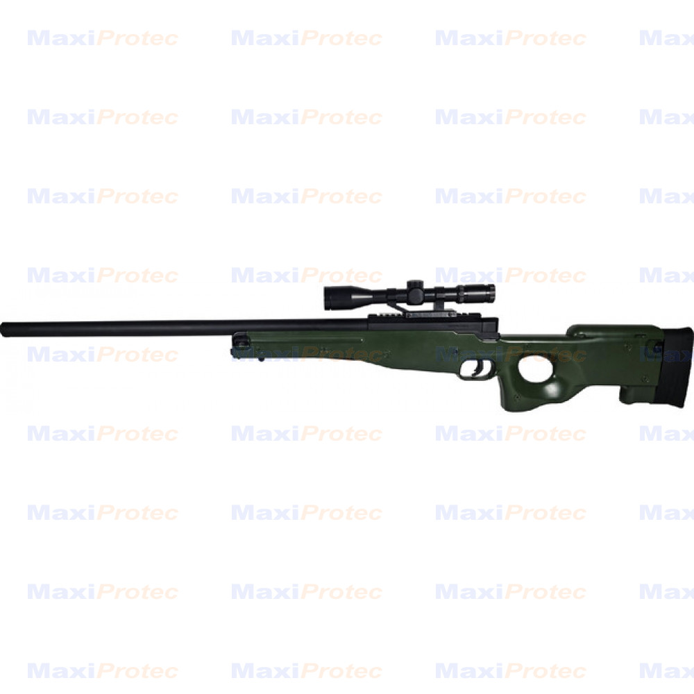 Carabine Sniper Airsoft Mauser SR Pro Tactical - Billes 6 mm puissance inf  2 Joule