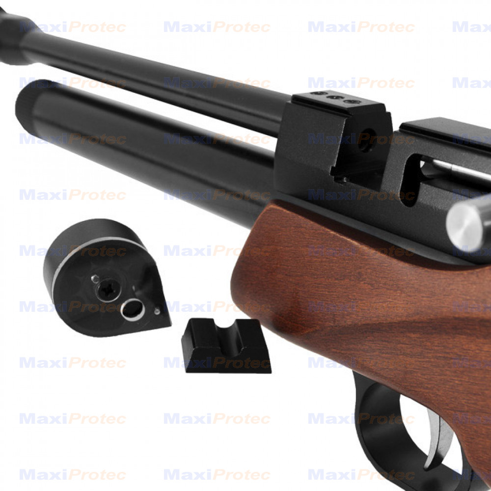 Pistolet CO2 Artemis CP1 multi coups 4.5 ou 5.5 mm - JPFusil Calibre 4,5 mm  Version Multicoups