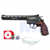 Pack Revolver Bruni CN822 8" Noir Co2 cal.4.5 mm BBs