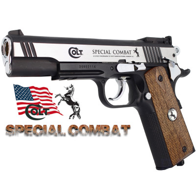 Pistolet BBS Umarex Colt spécial combat 4.5