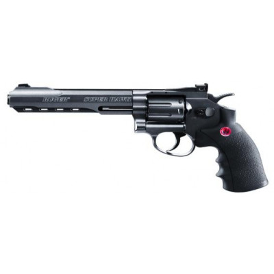 Pistolet à bille 6mm puissant, à co2 ou air comprimé, pour airsoft (modèle  full metal, avec silencieux, culasse mobile).