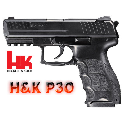 Pistolet HK P30 Noir cal.9mm UMAREX
