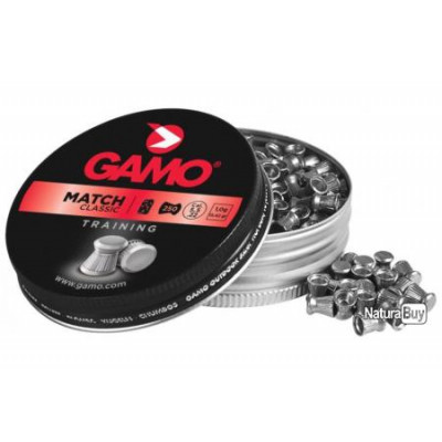 250 plombs Gamo Match CLASSIC cal 4.5 mm