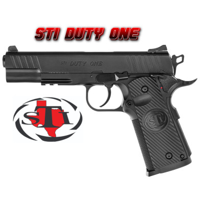 Pistolet à plombs ASG STI Duty One Blowback 4.5mm BBs