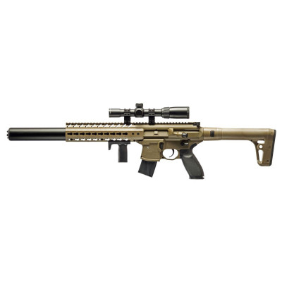 Carabine Sig Sauer MCX cal. 4.5mm 7.3 joules CO2 + lunette 1-4x24wr