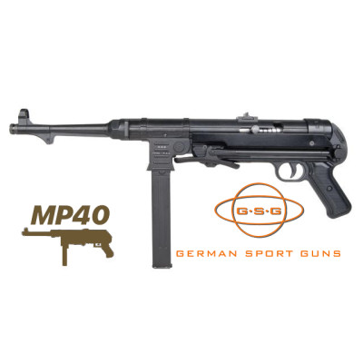Pistolet mitrailleur de défense GSG MP40 à Blanc 9mm P.A.K.