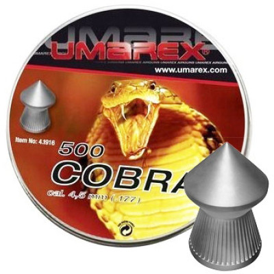 500 plombs pointus Cobra cal. 4.5 mm UMAREX