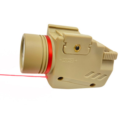 Lampe laser LED 150 Lumens 2 en 1 longue portée tan