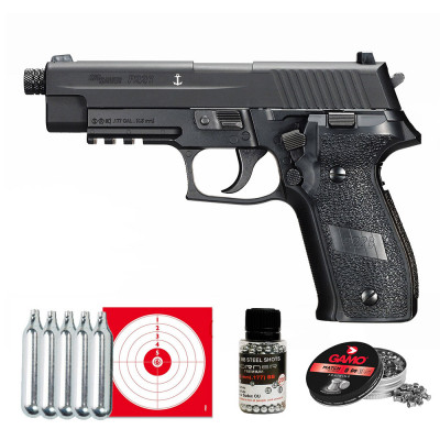 Pistolet SIG SAUER P226 CO2 plombs ou billes 4,5mm