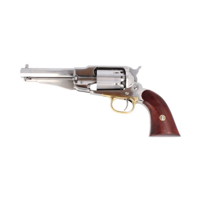 Revolver Poudre Noire PIETTA 1858 Remington New Model Army  Sheriff Inox cal.44 (RGSSH44)