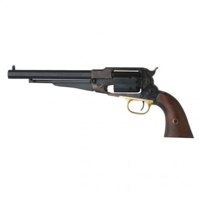 Revolver poudre noire PIETTA remington 1858 New Army acier jaspé cal.44 (RGACH44)