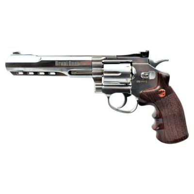 Revolver Bruni CN821 6" Chromé full Métal Co2 cal.4.5 mm BBs