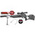 Carabine à plombs PCP Gamo GX 40 cal 5.5mm 40 Joules + pompe + lunette 6-24x50 AOEG