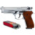 EKOL Firat Magnum Chromé type "Beretta 92" crosse bois cal. 9 mm