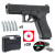 Pack pistolet Glock 17 Gen5 MOS CO2 cal. 4.5mm 3 joules noir