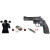 Kit Revolver Smith & Wesson 586 noir 4" cal. 4.5 mm