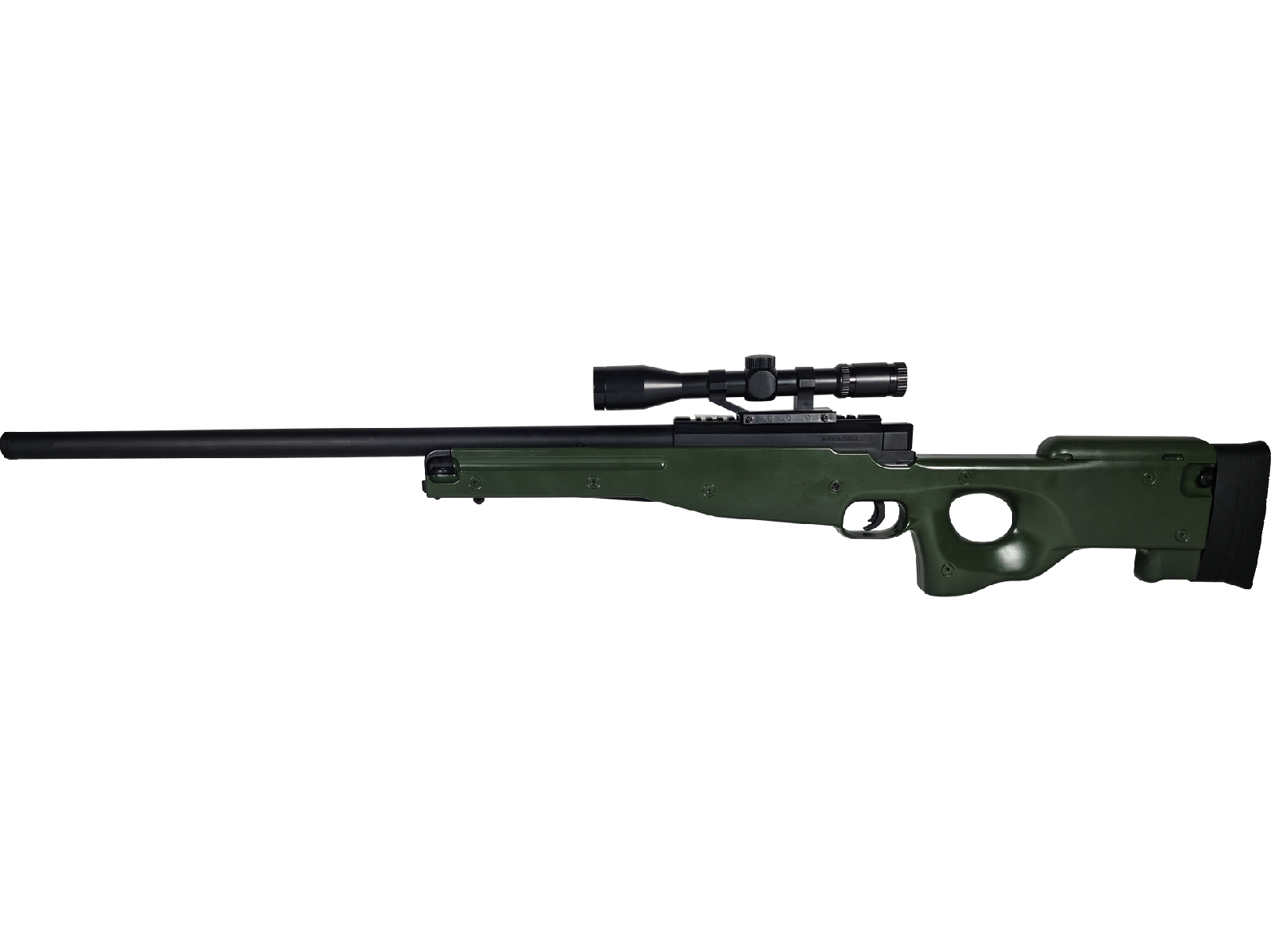 Pack Sniper AIrsoft Mauser SR Od Green 6mm 1.3J