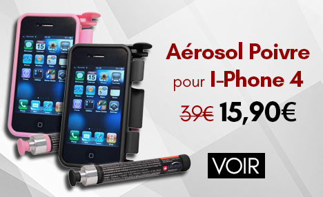 lacrymogène poivre i phone