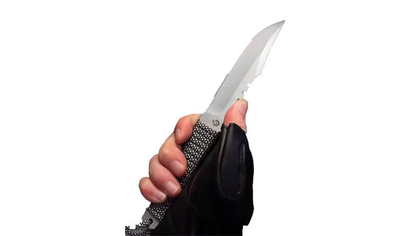 Petit couteau katana avec lame fixe