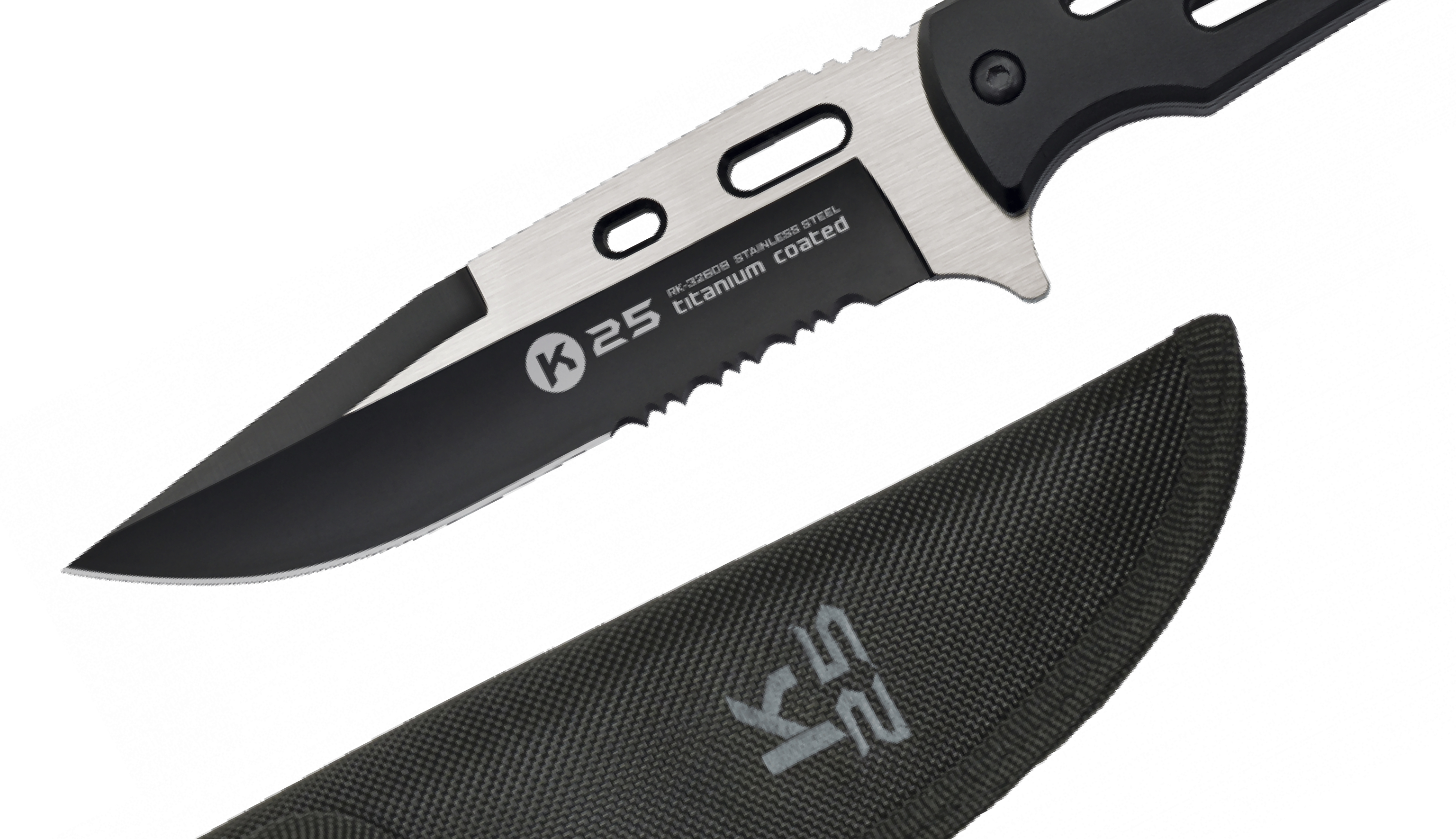 Couteau tactique K25 noir
