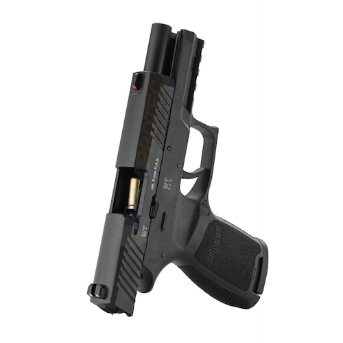 Vue de profil du SIG SAUER P320 Black