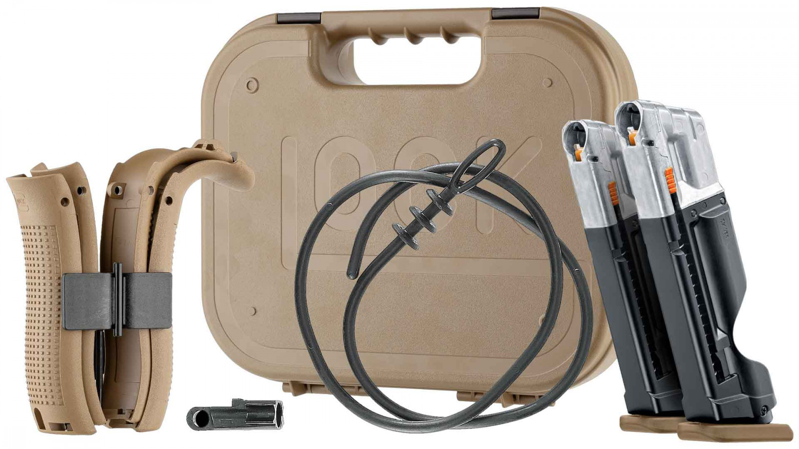 Accessoires fournis avec le Glock