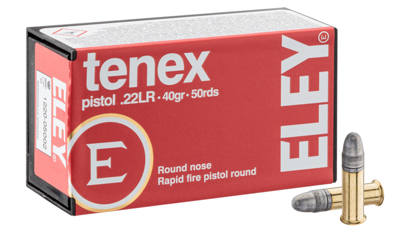 Cartouche Eley Tenex vue latérale