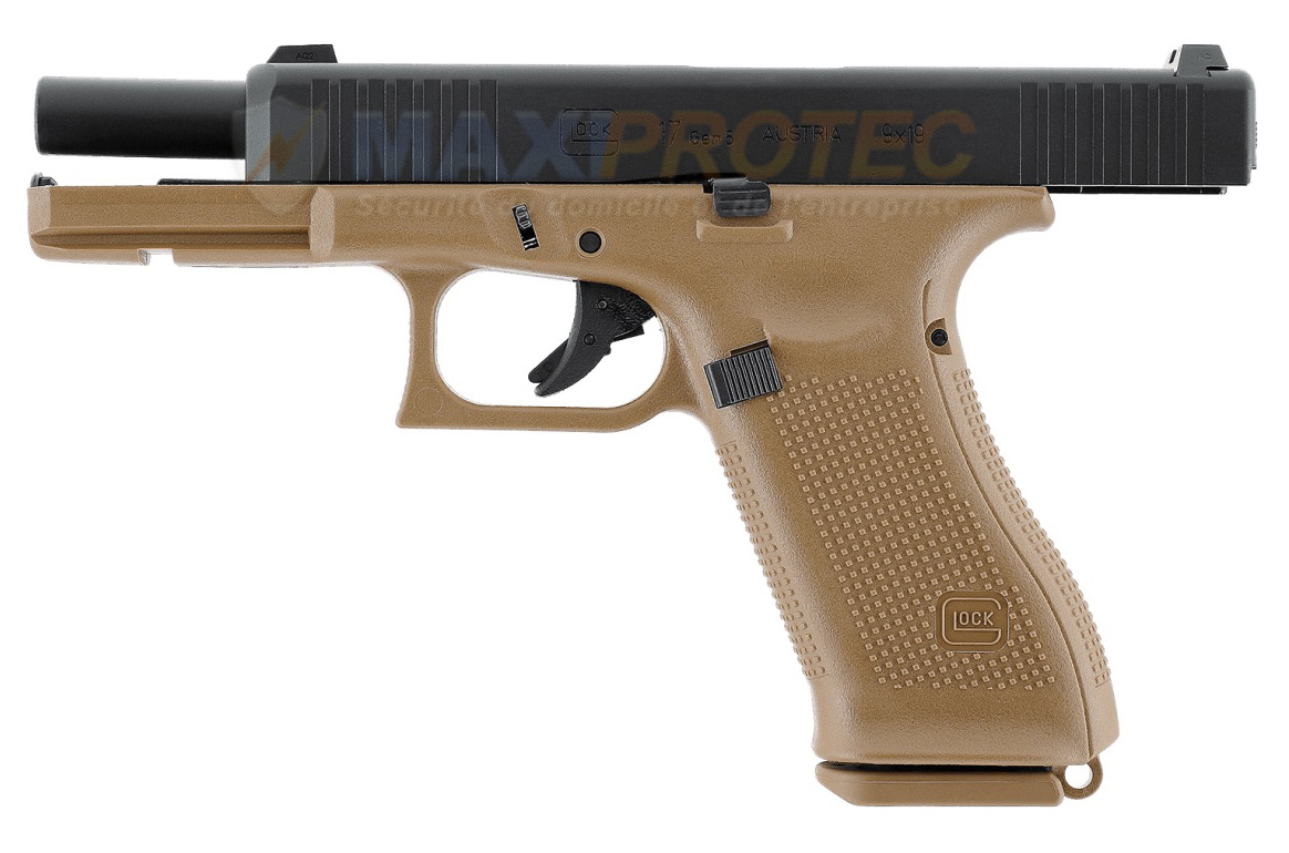 Accessoires du Glock 17 Gen5 6mm GBB French Edition Coyote