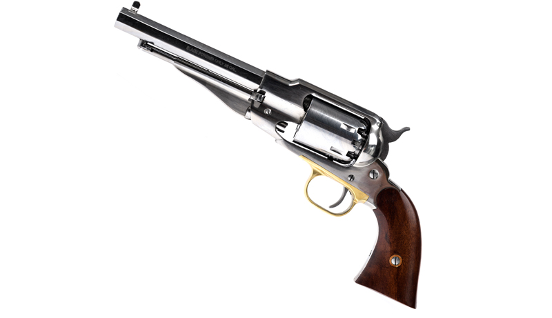 Revolver Pietta 1858 Inox Vue latérale