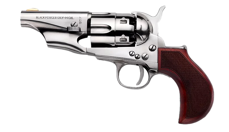 Revolver 1862 Pocket Police Old Silver