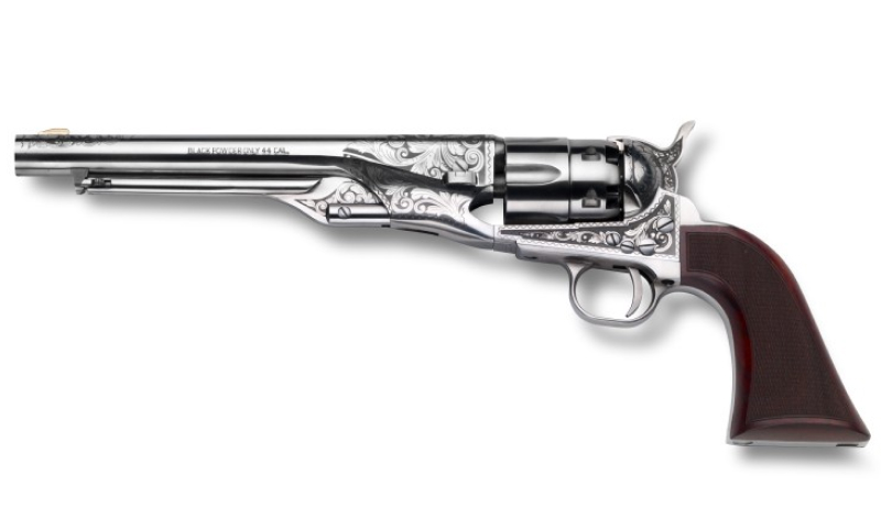 Revolver 1860 Army Acier Deluxe Gravé