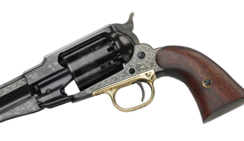 Détail du Revolver General Custer