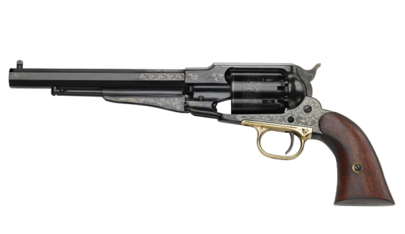 Revolver 1858 RM Laser General Custer Bronze