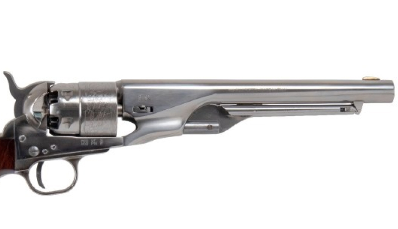 Canon du Revolver Army Acier Verni Noir