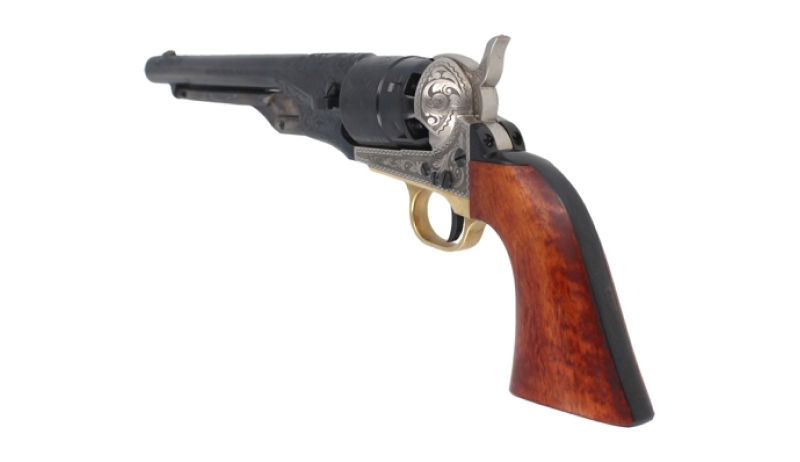Crosse du Revolver Army Acier Deluxe