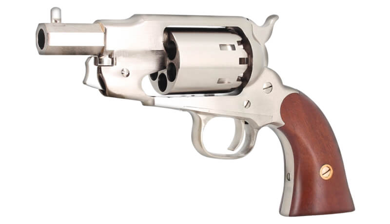 Revolver 1858 RM nickelé modèle Martial