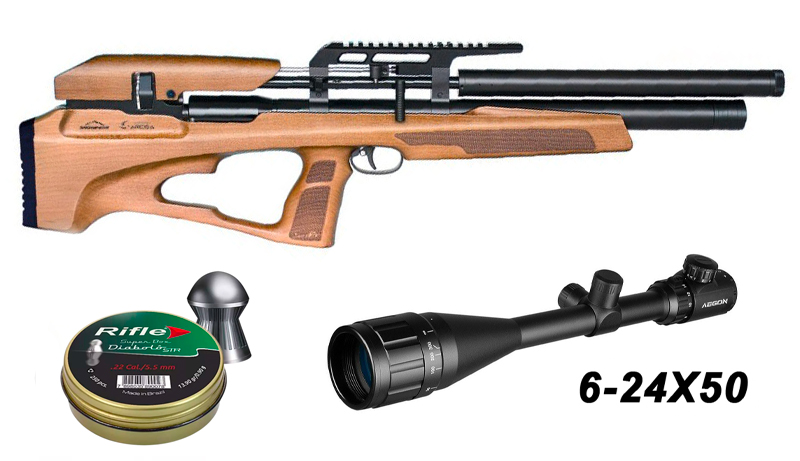 Pack complet carabine PCP Snowpeak P35X