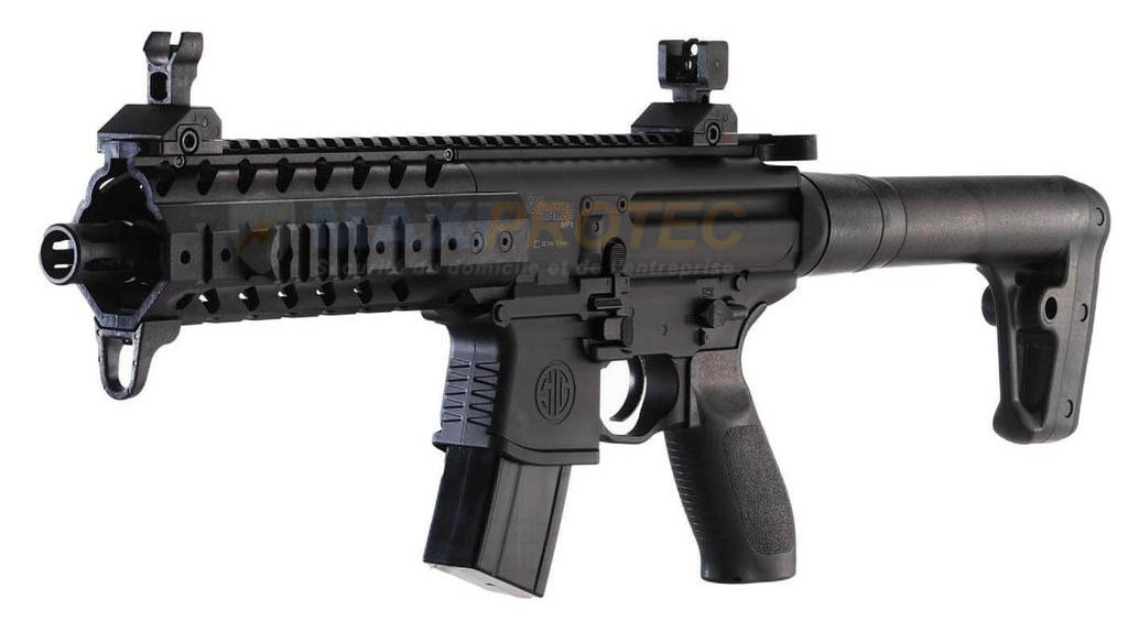 Vue détaillée du Sig Sauer MPX