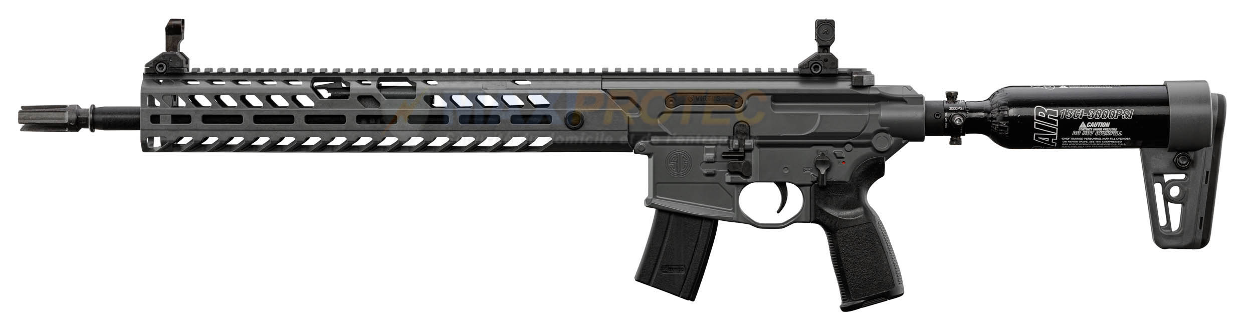 Vue générale de la Carabine Sig Sauer MCX Virtus PCP