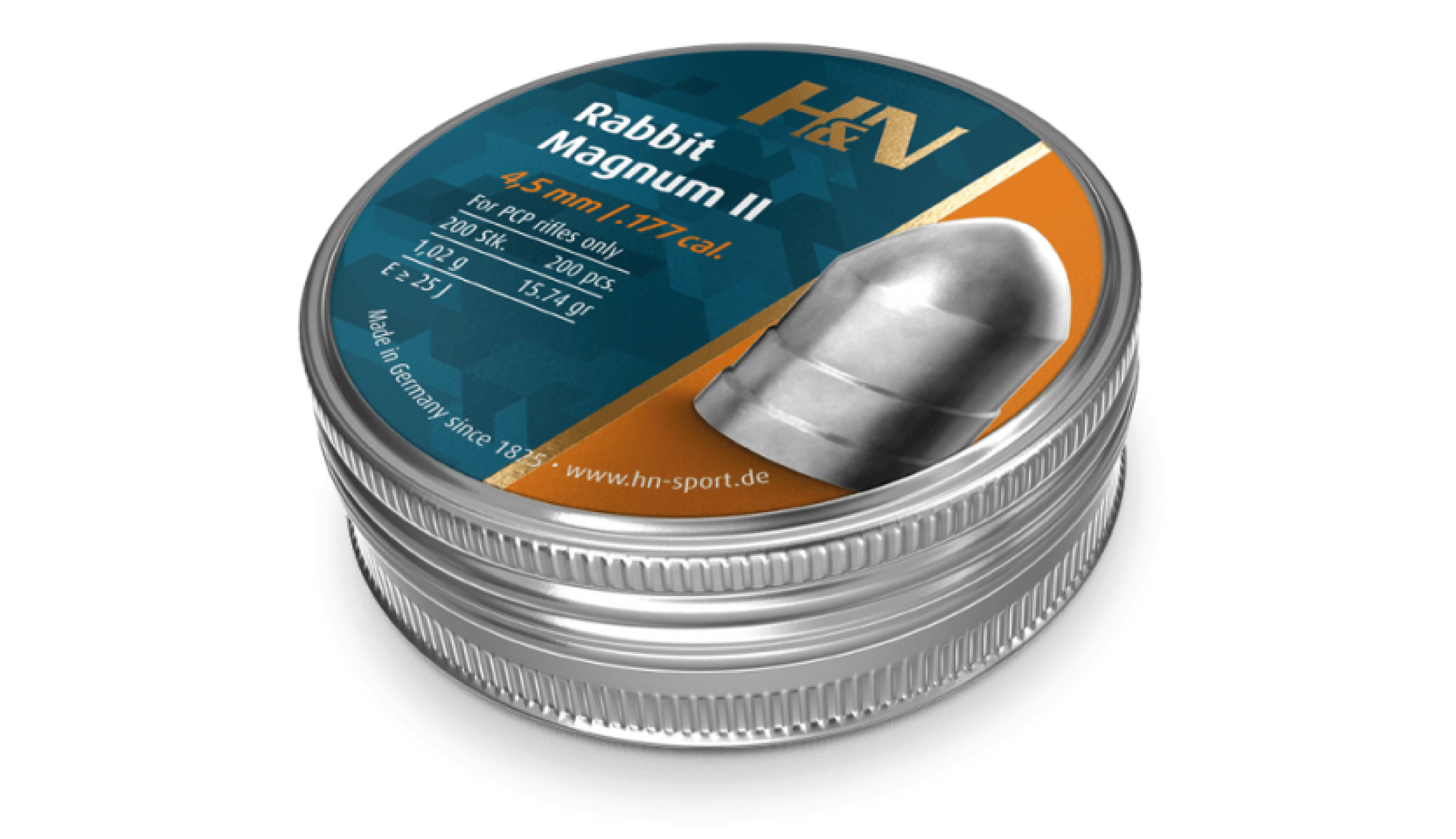 Boîte de plombs Rabbit Magnum II calibre 4,5 mm