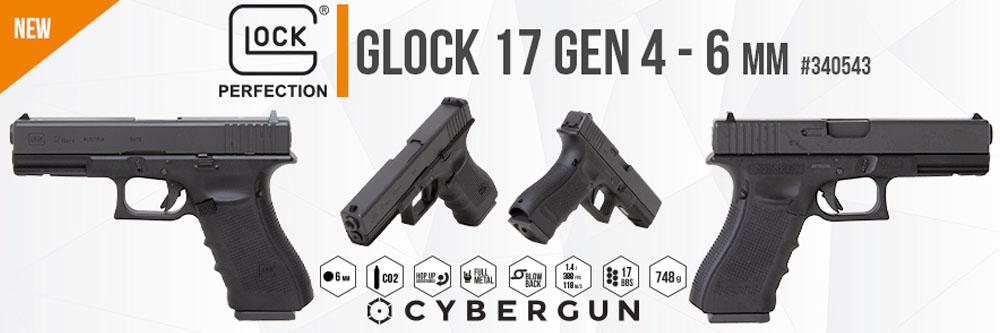 Glock G17 Calibre 6 mm