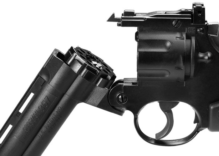 Pistolet à air comprimé CO2 Crosman Vigilante 357 pour plombs et