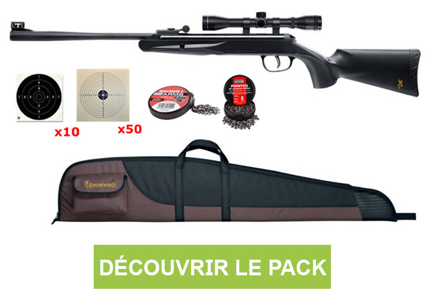 Carabine à plombs Browning M-Blade pack
